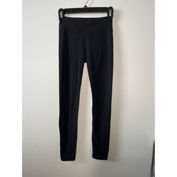 Athleta Girl High Rise Chit Chat Tight Leggings Size 12 Black - Picture 1 of 6
